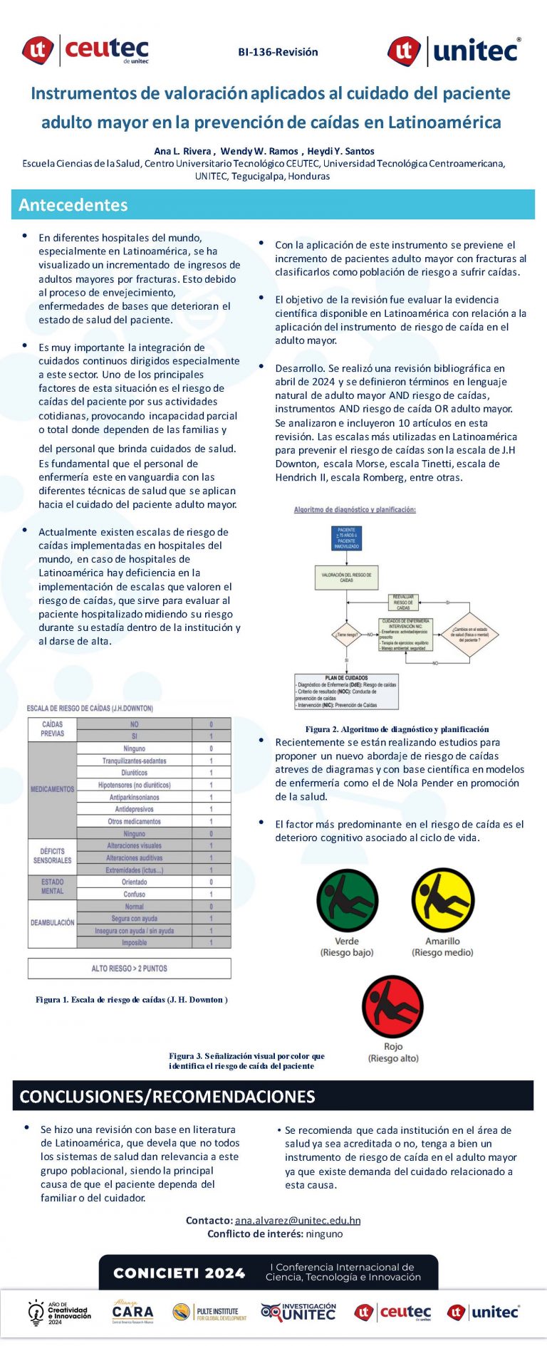 Instrumentos de valoración aplicados al cuidado del paciente adulto mayor en la prevención de caídas en Latinoamérica