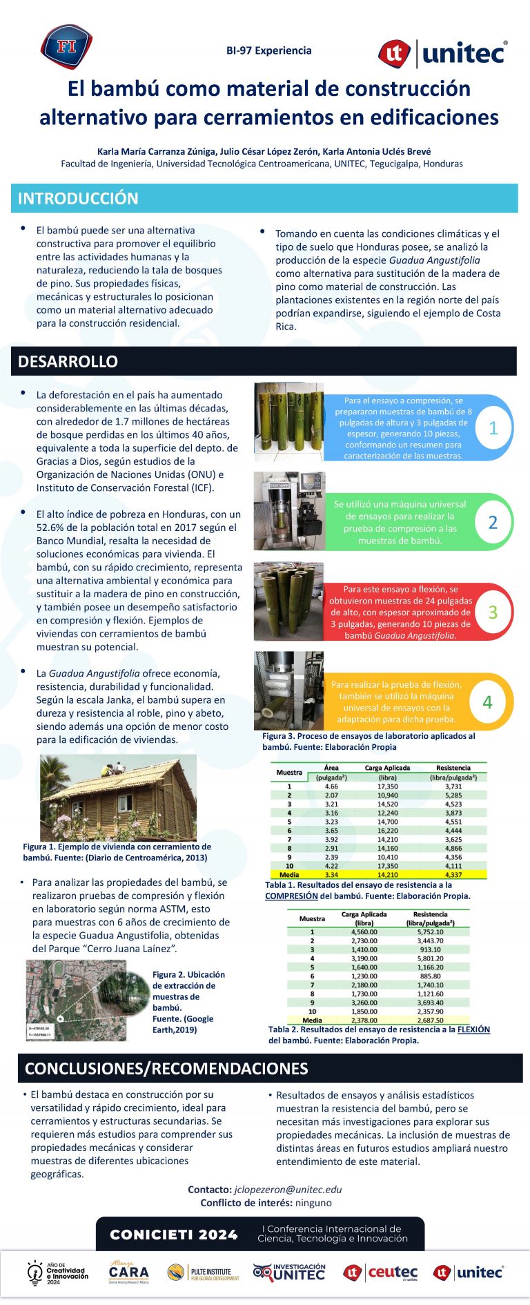 El bambúcomo material de construcción alternativo para cerramientos en edificaciones