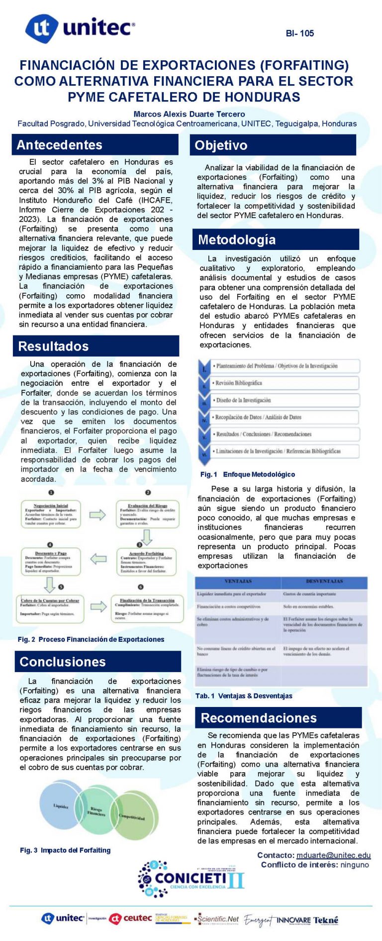 FINANCIACIÓN DE EXPORTACIONES (FORFAITING) COMO ALTERNATIVA FINANCIERA PARA EL SECTOR PYME CAFETALERO DE HONDURAS