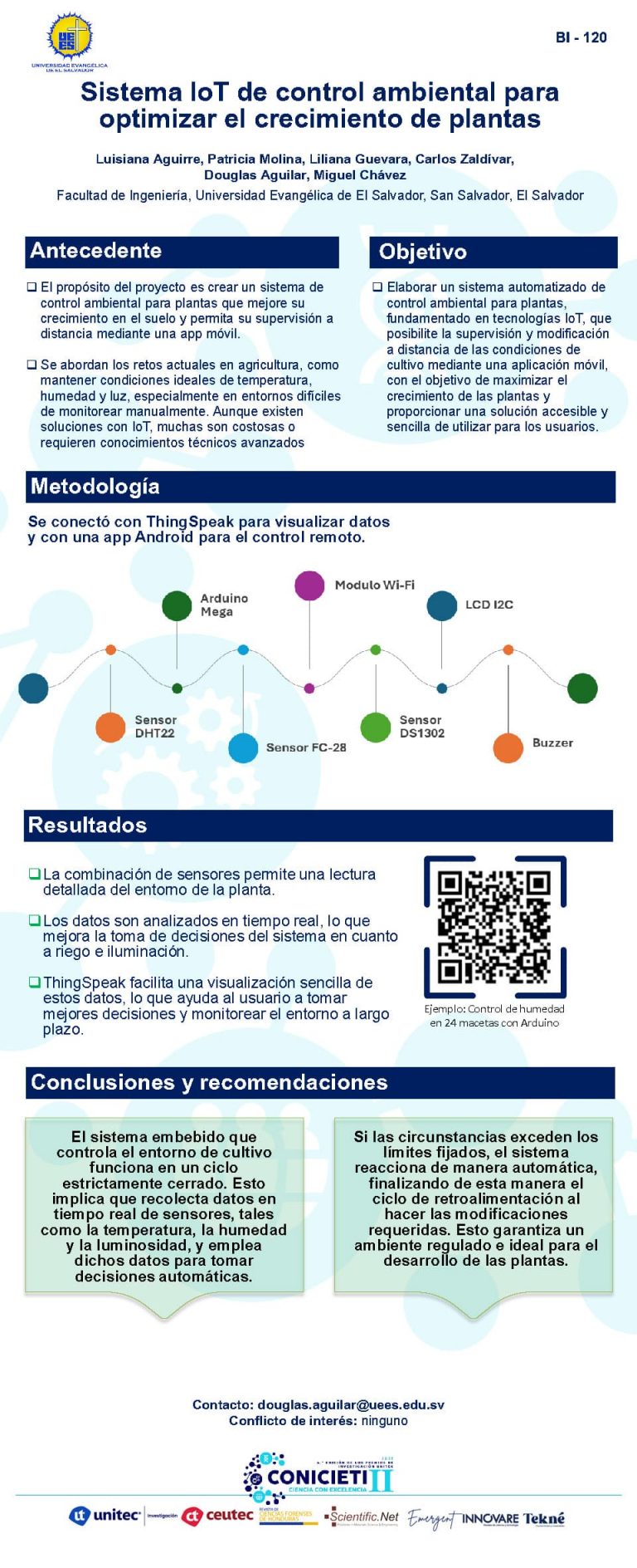Sistema IoT de control ambiental para optimizar el crecimiento de plantas