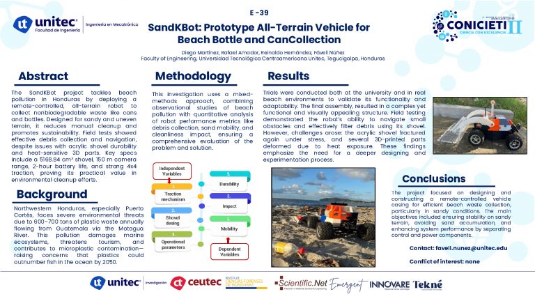 SandKBot: Prototype All-Terrain Vehicle for Beach Bottle and CanCollection