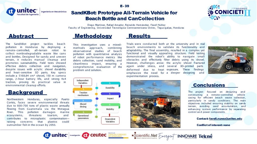 SandKBot: Prototype All-Terrain Vehicle for Beach Bottle and CanCollection