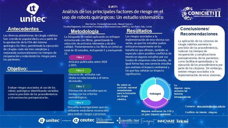 Análisis de los principales factores de riesgo en el uso de robots quirúrgicos: Un estudio sistemático