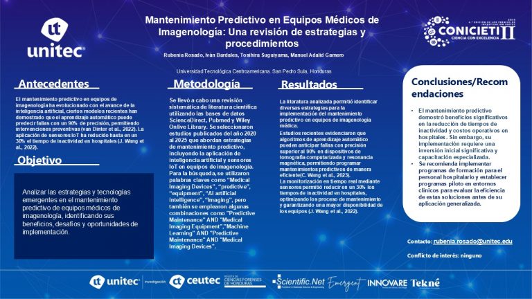 Mantenimiento Predictivo en Equipos Médicos de Imagenología: Una revisión de estrategias y procedimientos