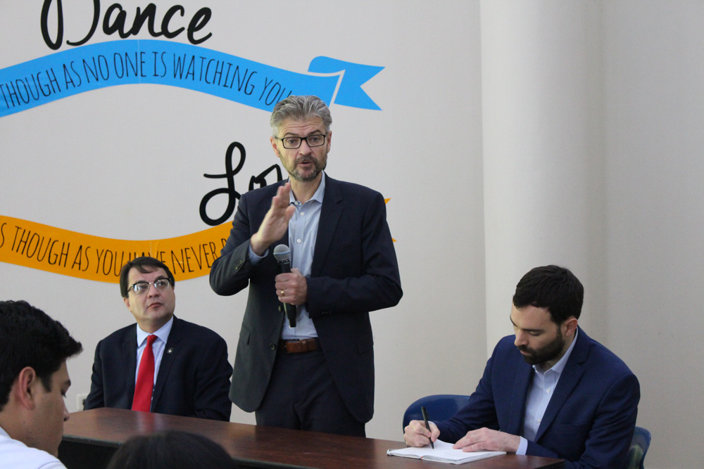 UNITEC organiza conferencia impartida por experto en Pol&iacute;ticas P&uacute;blicas de Harvard University