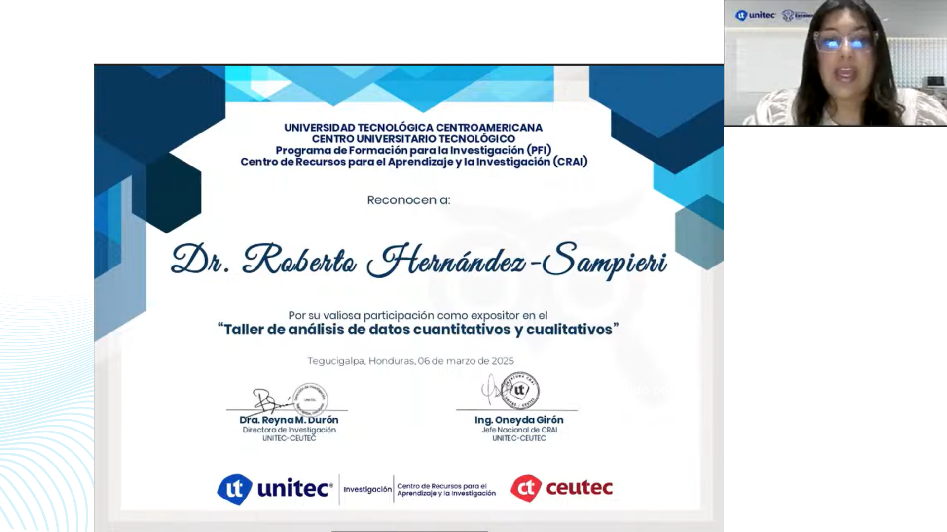 Una jornada de aprendizaje y fortalecimiento investigativo en UNITEC