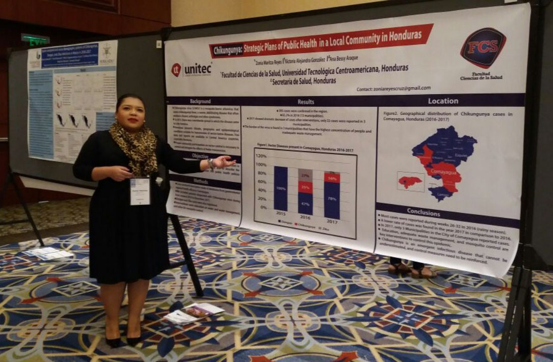 Docentes Investigadoras de UNITEC destacan en la Conferencia Internacional de Enfermedades Infecciosas Emergentes realizada en Estados Unidos