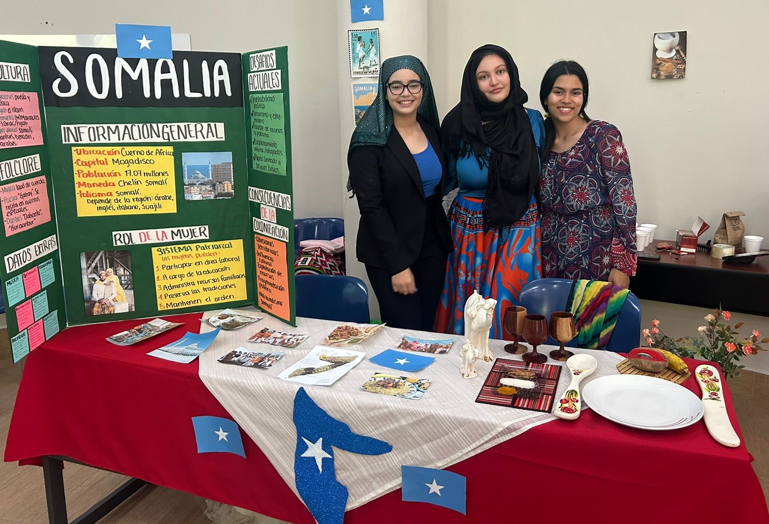 Feria Cultural de Asia y &Aacute;frica de estudiantes de la carrera de Relaciones Internacionales