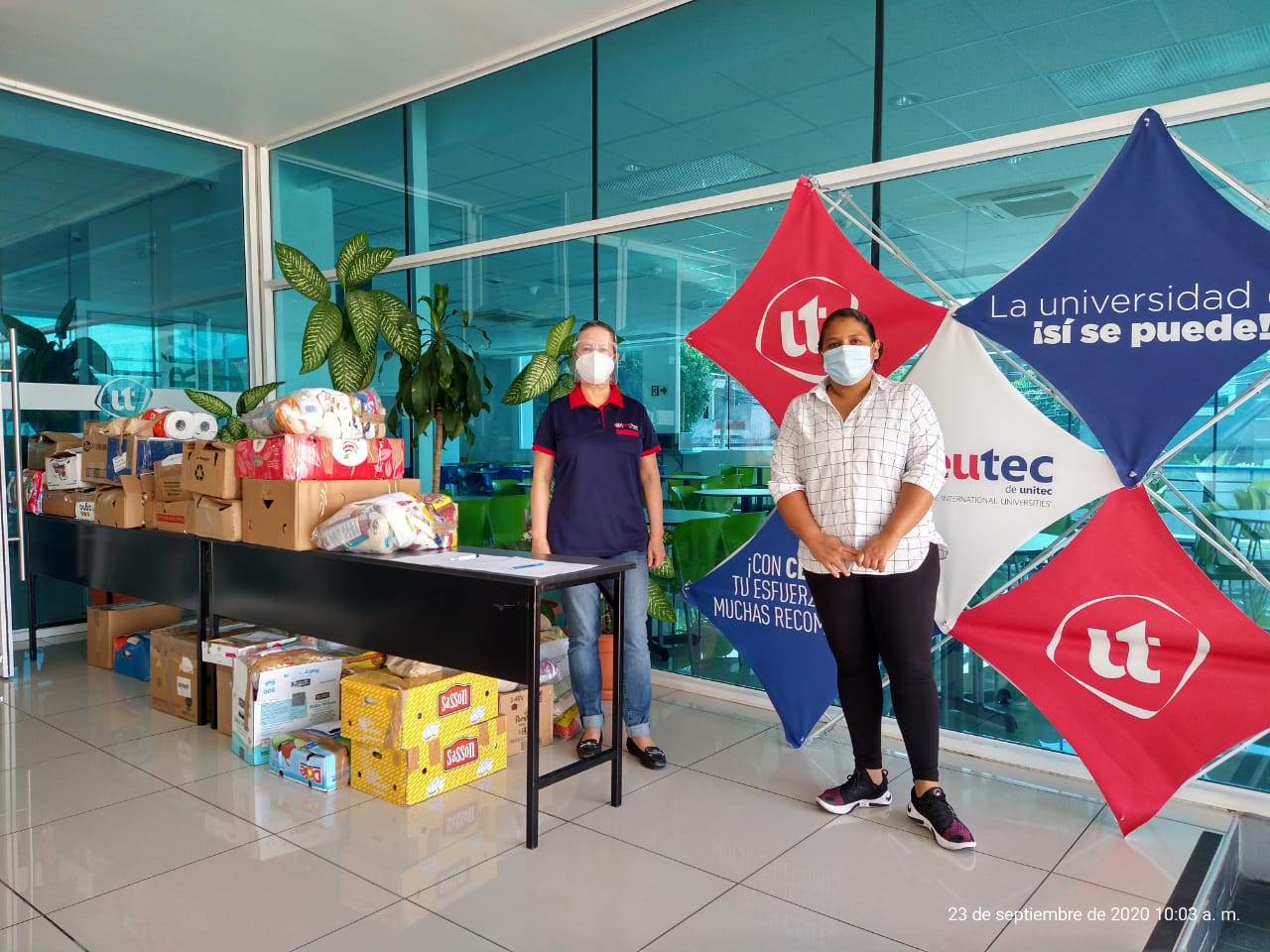 Comunidad universitaria de UNITEC-CEUTEC contin&uacute;a comprometida con las necesidades de los m&aacute;s vulnerables
