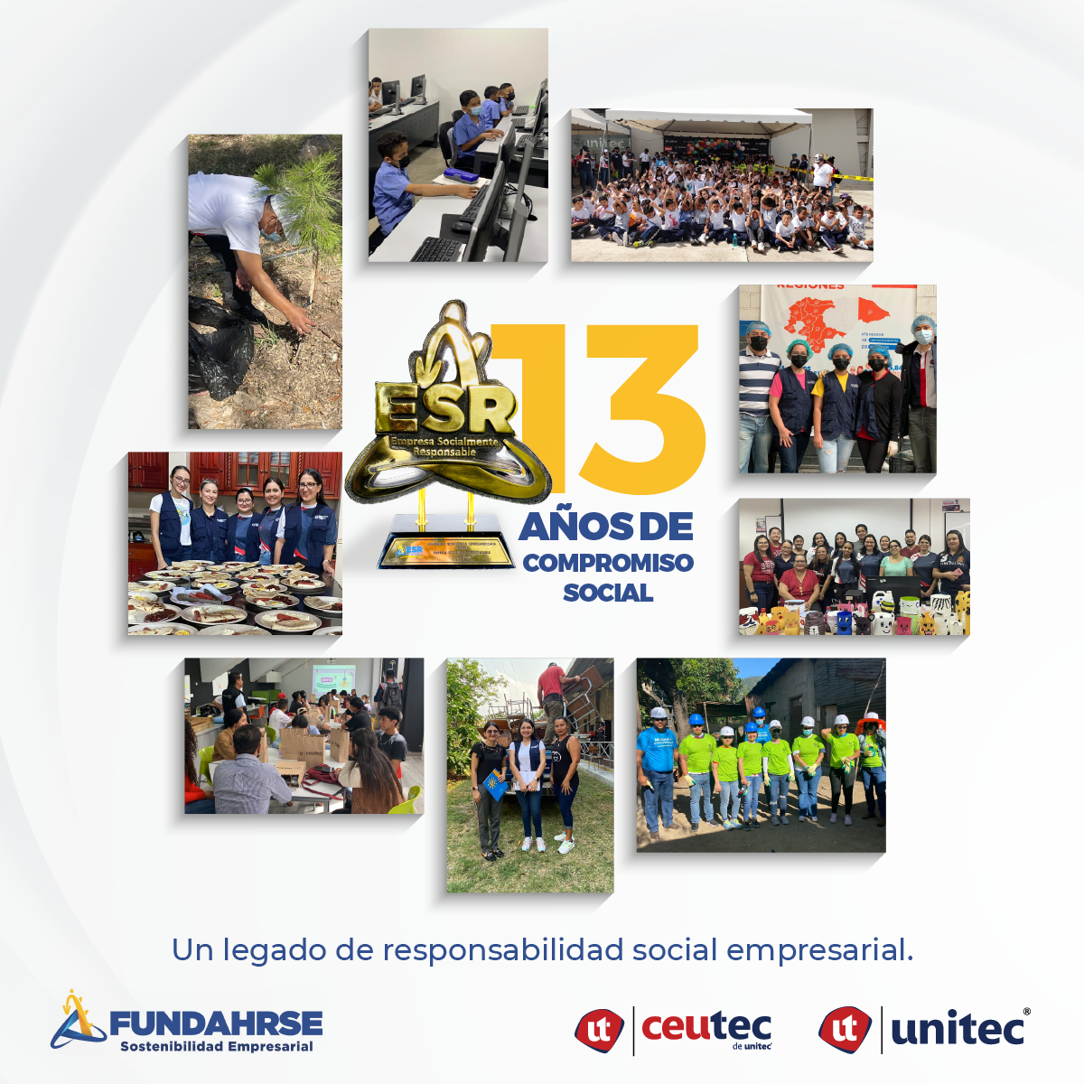 UNITEC|CEUTEC RECIBEN EL SELLO FUNDAHRSE POR DECIMOTERCER A&Ntilde;O CONSECUTIVO, DESTACANDO SU COMPROMISO CON LA RESPONSABILIDAD SOCIAL EN HONDURAS