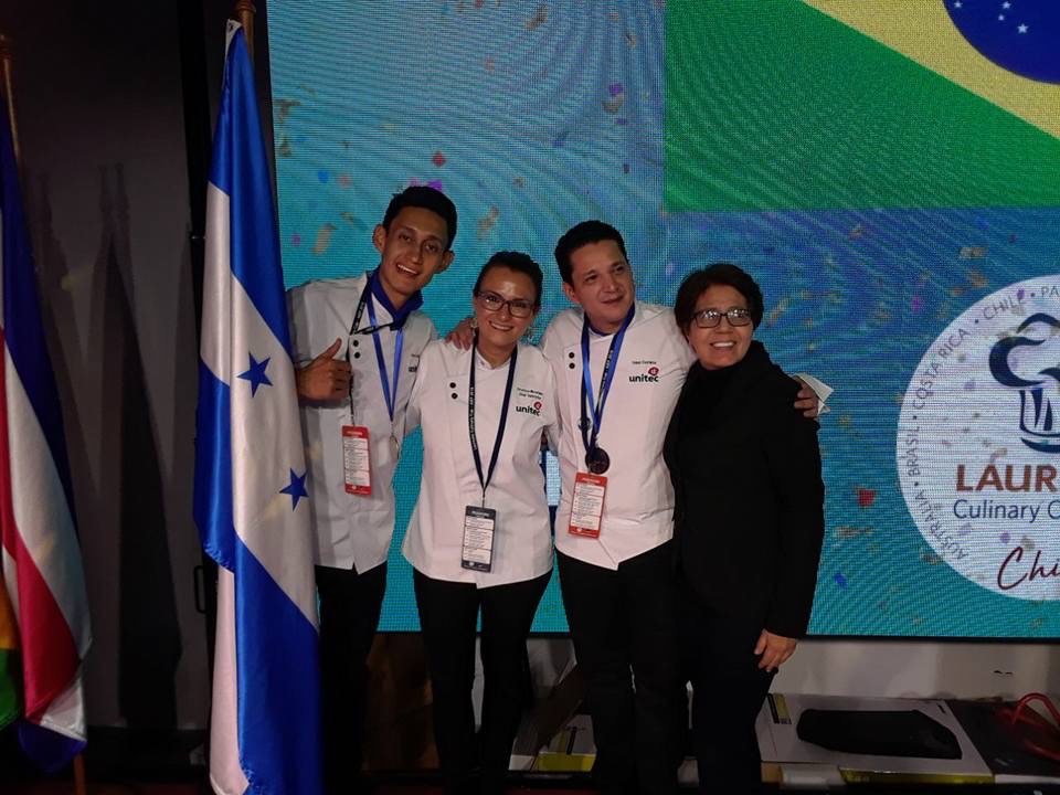 UNITEC gana medalla en la categor&iacute;a plata en la Copa Culinaria de Laureate