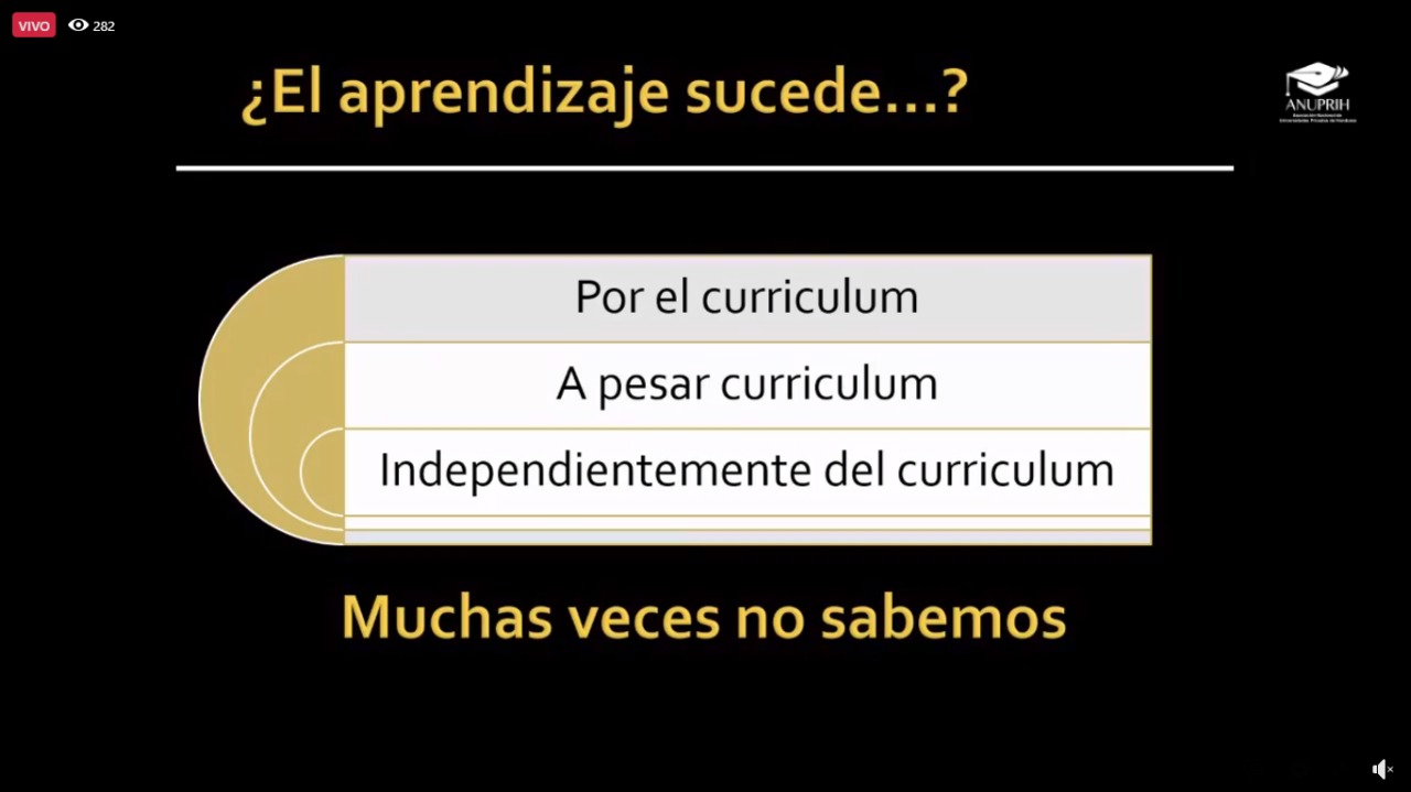 UNITEC y la ANUPRIH presentaron magistral conferencia sobre los retos de educaci&oacute;n superior en la postpandemia