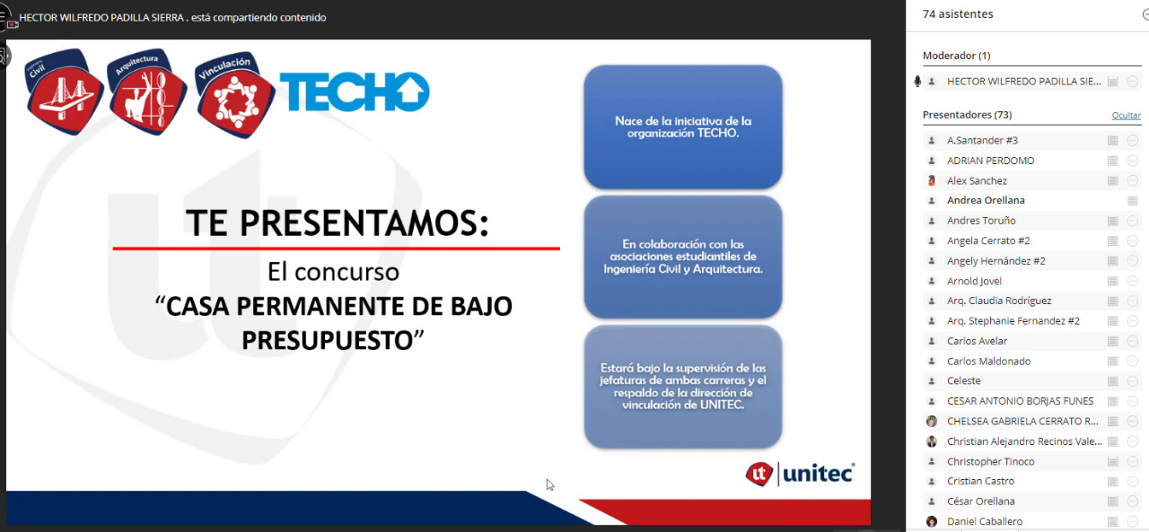UNITEC y TECHO Honduras lanzan &laquo;Casa permanente de bajo presupuesto&raquo;