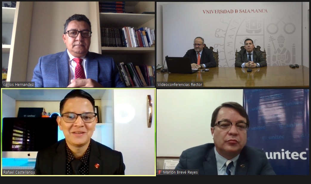 UNITEC, la Universidad de Salamanca y ASJ Honduras firman convenio colaborativo