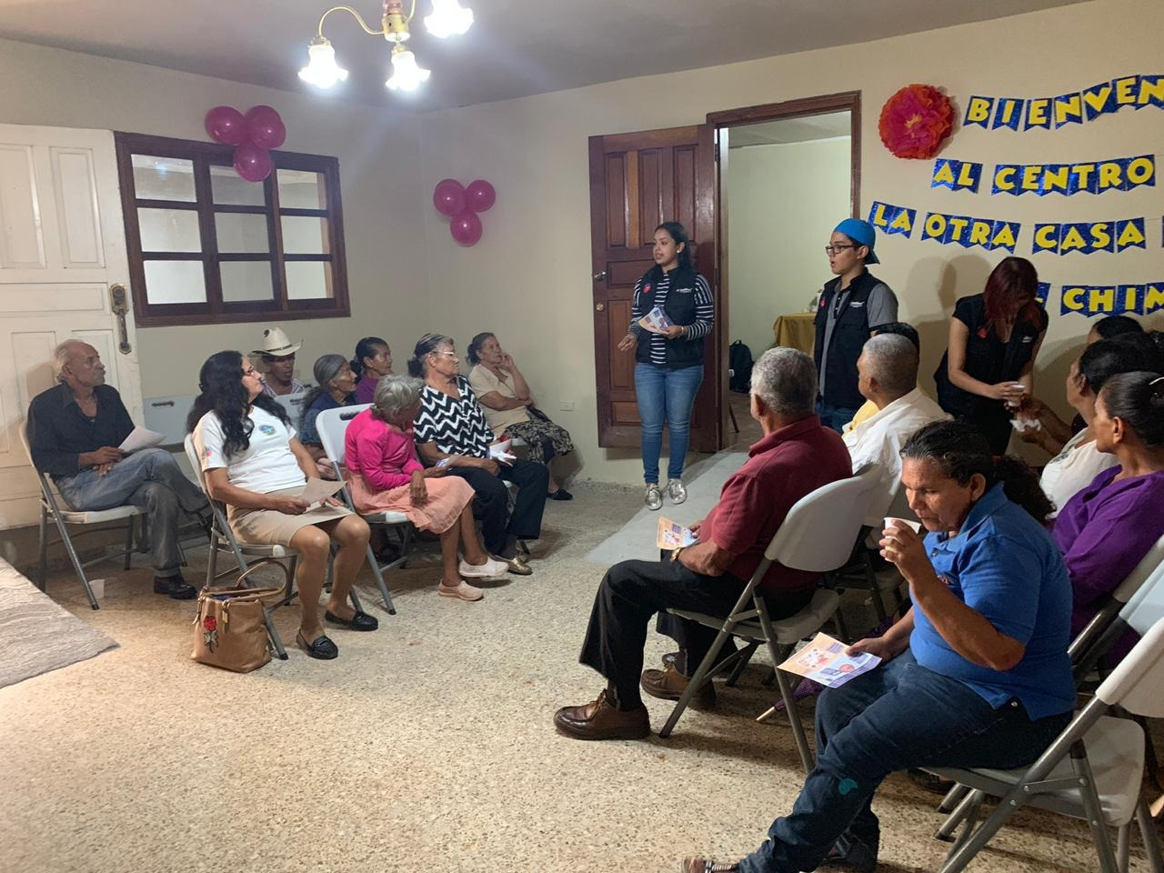Estudiantes de la Facultad de Ciencias de la Salud de UNITEC realizan feria de la salud en la Casa de El Abuelo