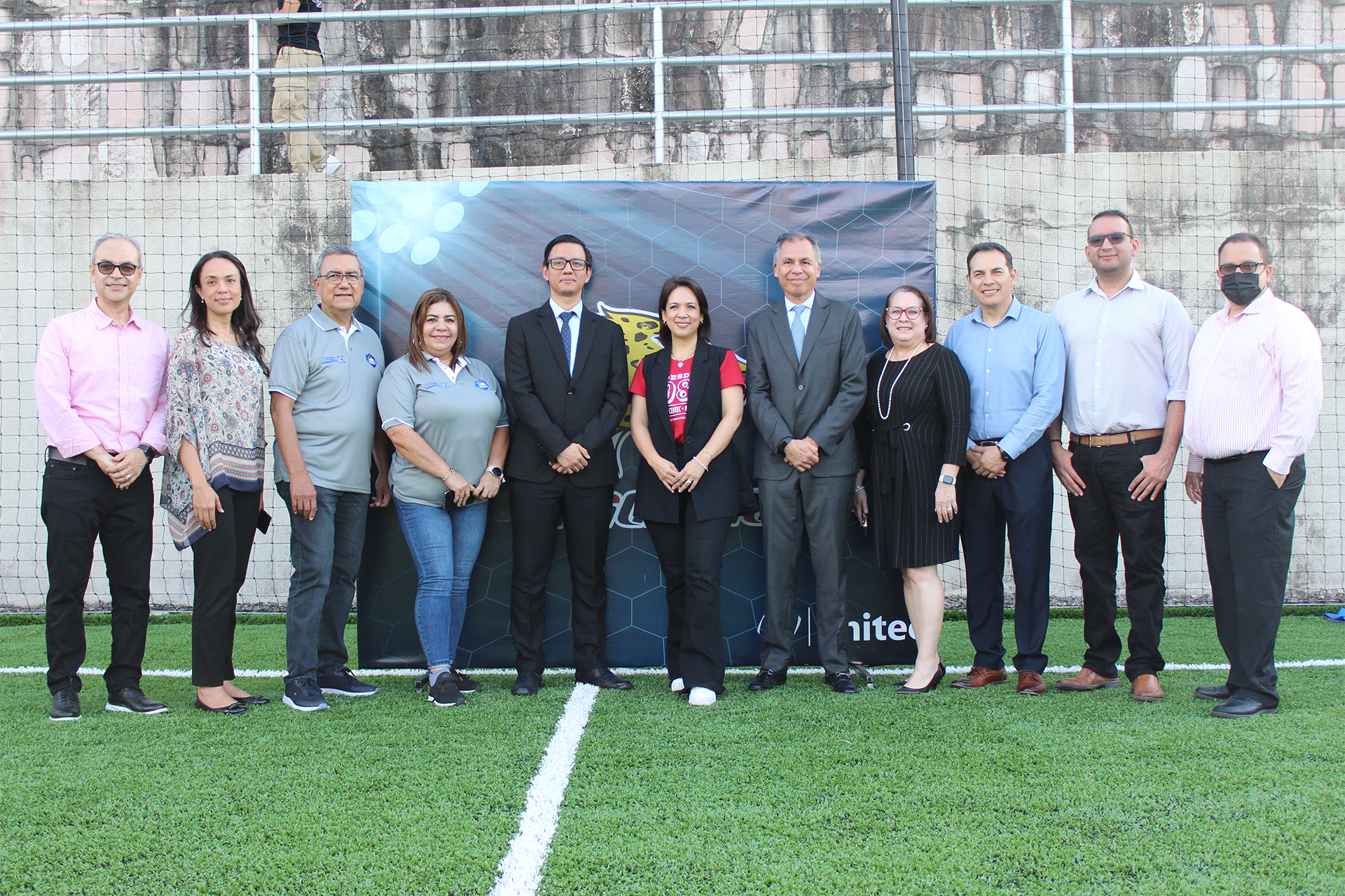 UNITEC CELEBRA LA REINAUGURACI&Oacute;N DE SU CANCHA DE F&Uacute;TBOL 7 EN TEGUCIGALPA