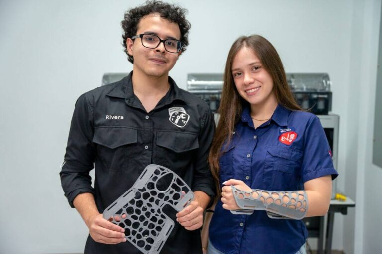 F&eacute;rulas 3D desarrolladas por estudiantes de Ingenier&iacute;a Biom&eacute;dica UNITEC