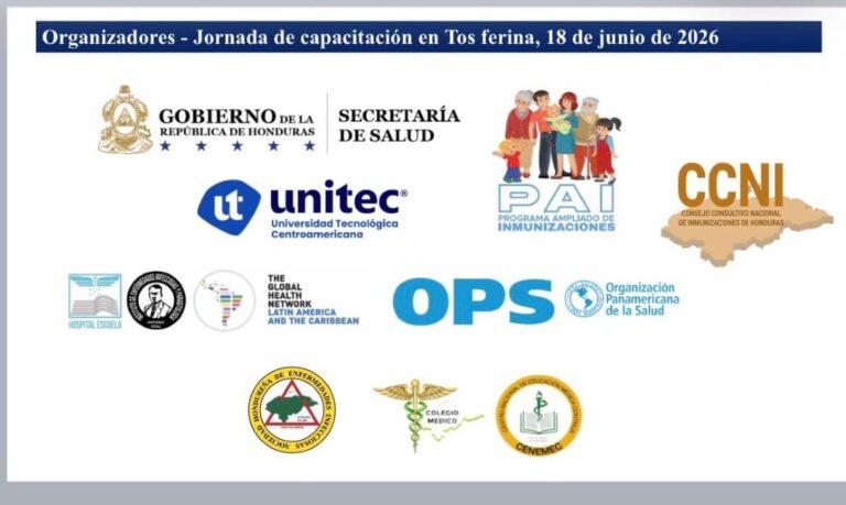 Logos de instituciones organizadoras de la Jornada de capacitaci&oacute;n sobre tos ferina