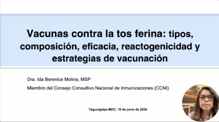 Portada de presentaci&oacute;n sobre vacunas contra la tos ferina, incluyendo tipos, composici&oacute;n, eficacia, reactogenicidad y estrategias de vacunaci&oacute;n.